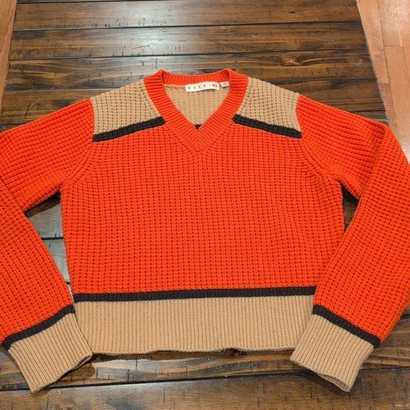 Uniqlo X Marni Popcorn Knit V-neck Sweater - Picture 3 of 6
